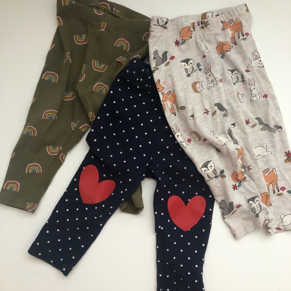 Bundle of leggings - H&M, Old Navy, Target